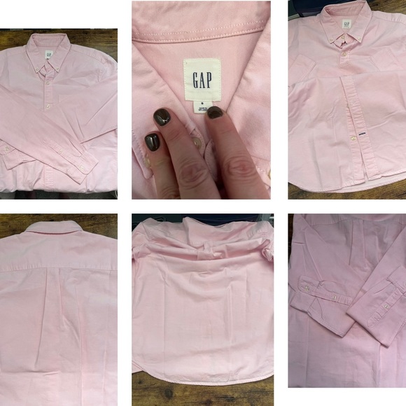 4 men's Gap button down shirts size S - Picture 3 of 5